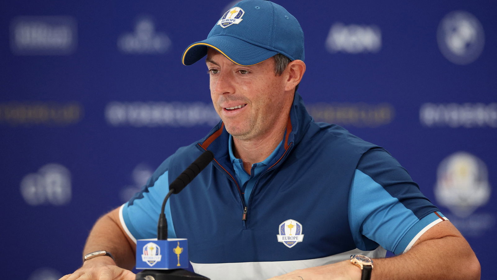 The Ryder Cup hasn't begun yet and Rory McIlroy is already going bananas!